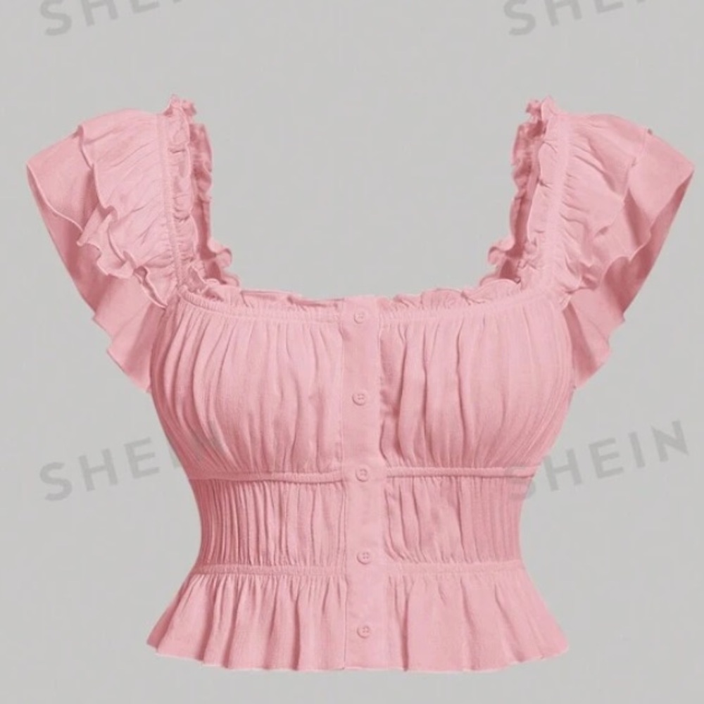 Pink crop